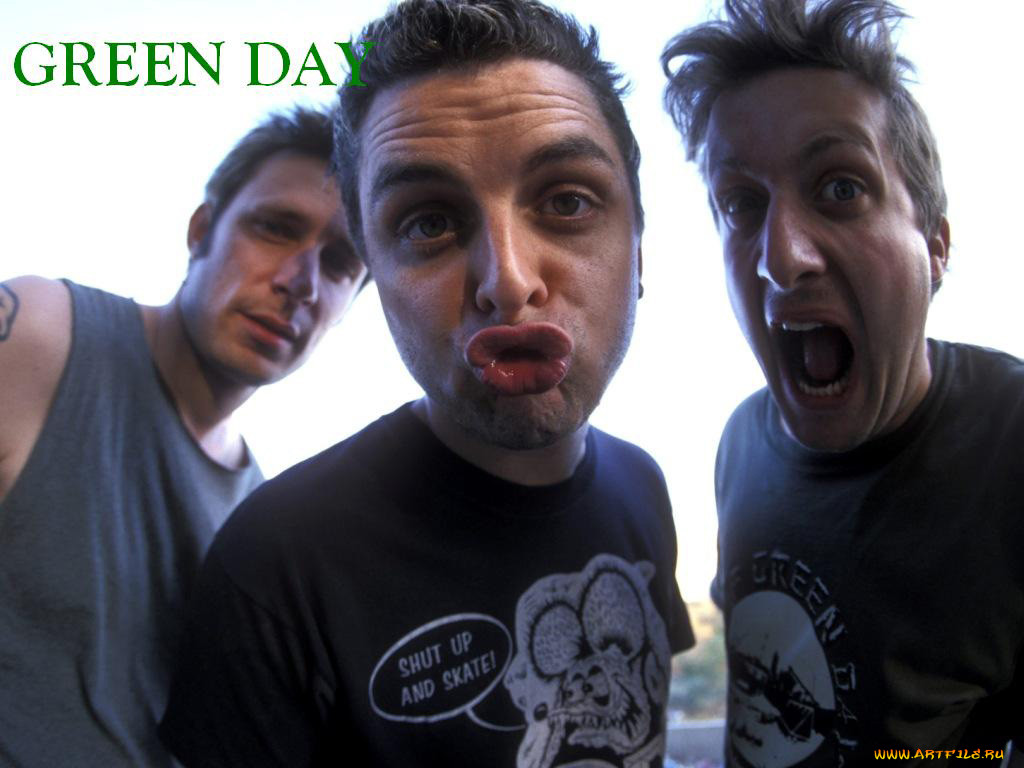green, day, 